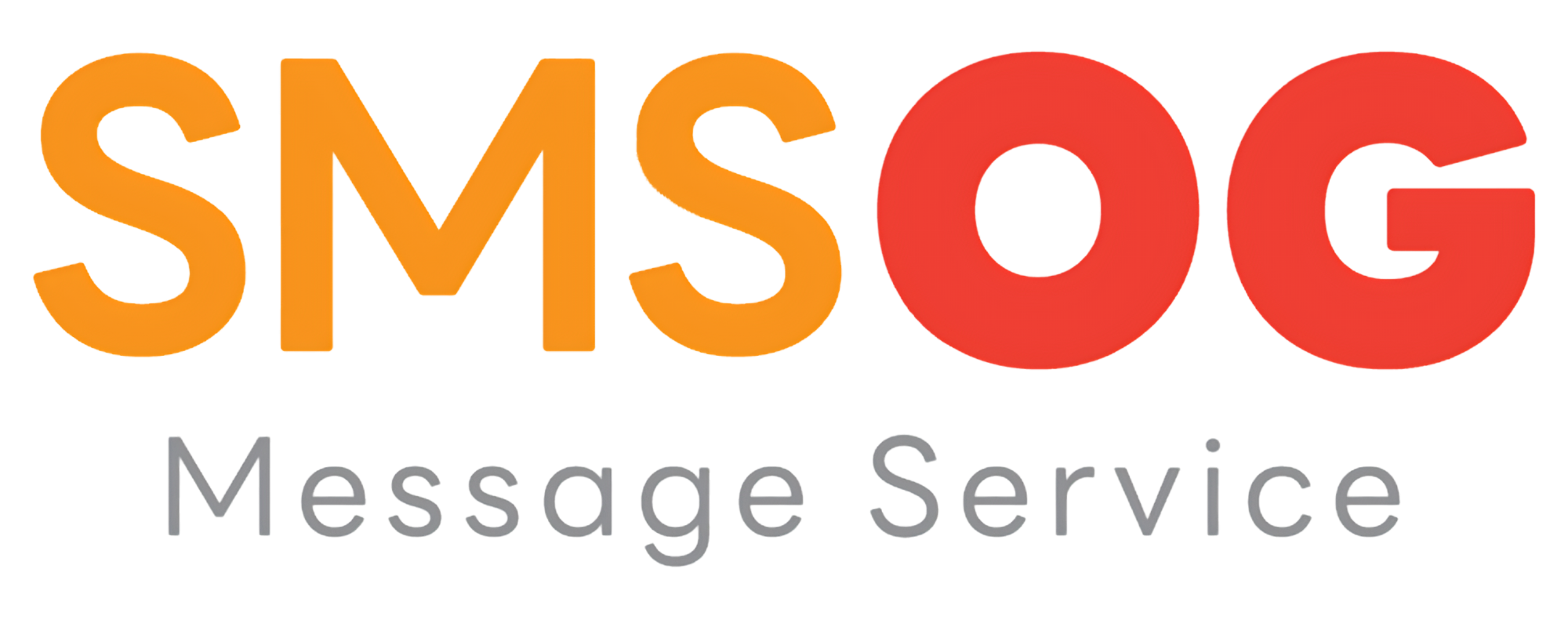 Logo SMSOG Message Service ระบบส่งข้อความ Original 2000x800